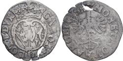 World Coins - Duchy of Lorraine, Charles III, 1/2 Groschen, 1582-1608, Nancy, Billon