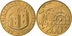 World Coins - Coin, San Marino, 200 Lire, 1992, Rome, , Aluminum-Bronze, KM:285