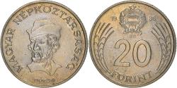 World Coins - Coin, Hungary, 20 Forint, 1986, Budapest, , Copper-nickel, KM:630