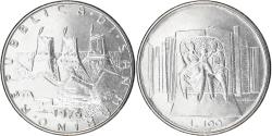 World Coins - Coin, San Marino, 100 Lire, 1976, Rome, , Steel, KM:57