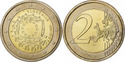 World Coins - Slovenia, 2 Euro, 2015, Bi-Metallic,