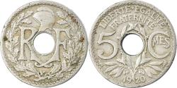 World Coins - Coin, France, Lindauer, 5 Centimes, 1920, Paris, , Copper-nickel