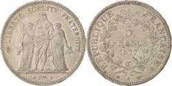 World Coins - Coin, France, Hercule, 5 Francs, 1877, Paris, , Silver, KM:820.1