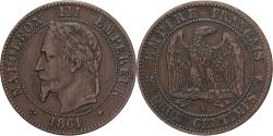 World Coins - France, Napoleon III, 2 Centimes, 1861, Paris, Bronze, , Gadoury:104