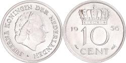 World Coins - Coin, Netherlands, Juliana, 10 Cents, 1956, , Nickel, KM:182