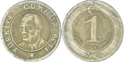 World Coins - Coin, Turkey, New Lira, 2007