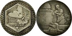 World Coins - France, Token, Caisse d'Epargne de Valenciennes, Silver,