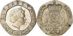 World Coins - Coin, Great Britain, 20 Pence, 2007