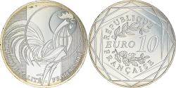 World Coins - France, Monnaie de Paris, 10 Euro, Coq, 2016, Paris, , Silver
