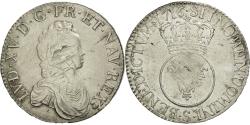 World Coins - Coin, France, Louis XV, Écu Vertugadin, Ecu, 1716, Reims, , Silver