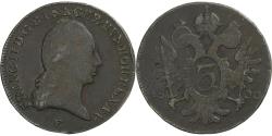 World Coins - Austria, Franz II, 3 Kreuzer, 1800, Alba Iulia, Copper, , KM:2115.3