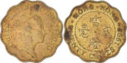 World Coins - Coin, Hong Kong, 20 Cents, 1990