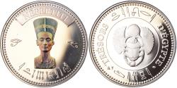 World Coins - Egypt, Medal, Trésors d'Egypte, Nefertiti, History, , Copper-nickel