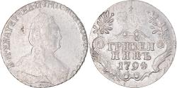 World Coins - Coin, Russia, Catherine II, 10 Kopeks, Grivennik, 1794, Saint-Petersburg