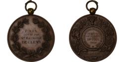 World Coins - France, Medal, Concours Agricole de Saint-Omer, Juments de Labour, 1868, Copper