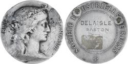 World Coins - France, Medal, Société industrielle Reims, Business & industry,
