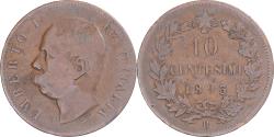 World Coins - Coin, Italy, Umberto I, 10 Centesimi, 1893, Rome, , Copper, KM:27.2
