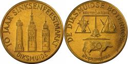World Coins - Belgium, Token, 50 Boerinnekes - Diksmuide, 1981, Bronze,