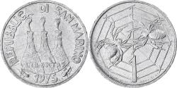 World Coins - Coin, San Marino, Lira, 1975, , Aluminum, KM:40