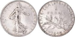 World Coins - Coin, France, Semeuse, Franc, 1899, Paris, , Silver, KM:844.1