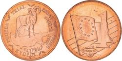 World Coins - Cyprus, Euro Cent, Type 1, 2003, unofficial private coin, , Copper