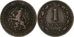 World Coins - Netherlands, William III, Cent, 1878, Bronze, , KM:107.1