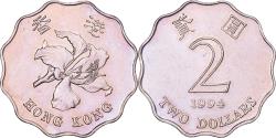 World Coins - Hong Kong, Elizabeth II, 2 Dollars, 1994, Copper-nickel, , KM:64