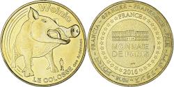 World Coins - France, Token, Tourist Token, 08/ Woinic - Colosse des Ardennes, 2016, Monnaie