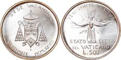 World Coins - Coin, VATICAN CITY, Sede Vacante, 500 Lire, 1978, Roma, , Silver, KM:140