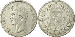 World Coins - Coin, France, Charles X, 5 Francs, 1830, Bayonne, , Silver, KM:728.8