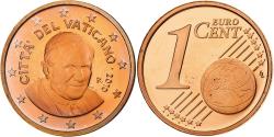 World Coins - VATICAN CITY, Benedict XVI, Euro Cent, Proof, 2010, Rome, Copper Plated Steel