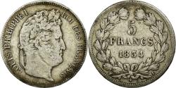 World Coins - Coin, France, Louis-Philippe, 5 Francs, 1834, Limoges, , Silver