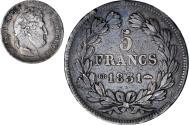 World Coins - Coin, France, Louis-Philippe, 5 Francs, 1831, Strasbourg, , Silver
