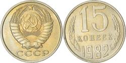 World Coins - Coin, Russia, 15 Kopeks, 1982, , Copper-Nickel-Zinc, KM:131