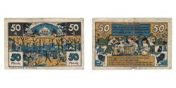 World Coins - Banknote, Germany, Harzburg, Bad Stadt, 50 Pfennig, personnage, 1922