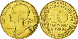 World Coins - Coin, France, Marianne, 10 Centimes, 1999, Paris, , Aluminum-Bronze