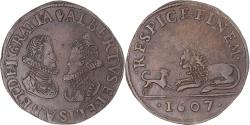World Coins - Spanish Netherlands, Token, Albert & Isabelle, RESPICE FINEM, 1607,