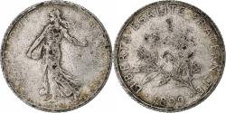 World Coins - Coin, France, Semeuse, Franc, 1899, Paris, , Silver, KM:844.1