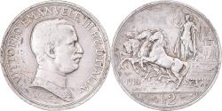 World Coins - Coin, Italy, Vittorio Emanuele III, 2 Lire, 1916, Rome, , Silver, KM:55