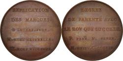 World Coins - France, Medal, Explication des marques, History, XIXth Century, , Copper