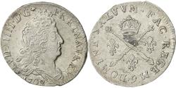 World Coins - Coin, France, Louis XIV, 10 Sols aux insignes, 10 Sols-1/8 Ecu, 1708, Rennes