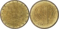 World Coins - San Marino, 20 Lire, 1976, Rome, , Aluminum-Bronze, KM:55