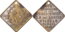 World Coins - Germany, Medal, Geburtstag des Kaisers Wilhelm, 1887, , Copper