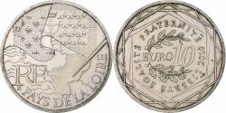 World Coins - France, 10 Euro, Pays de la Loire, 2010, Paris, , Silver, KM:1665