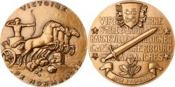 World Coins - France, Medal, Seconde Guerre Mondiale, Victoire de Normandie, 1984, Bronze
