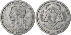 World Coins - Madagascar, 2 Francs, 1948, Paris, Aluminum, , KM:4
