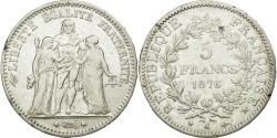World Coins - Coin, France, Hercule, 5 Francs, 1876, Bordeaux, , Silver, KM:820.2