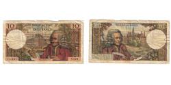 World Coins - France, 10 Francs, Voltaire, 1971, S.679, VG(8-10), Fayette:62.50, KM:147d