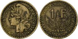 World Coins - Cameroon, Franc, 1925, Paris, Aluminum-Bronze, , KM:2