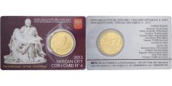 World Coins - Vatican, Pope Benedict XVI, 50 Euro Cent, Coin card n°4, 2013, Nordic gold